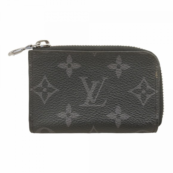 Louis Vuitton Jour Case Eclipse Black Porte Monogram Black Monnaie - Picture 1 of 5
